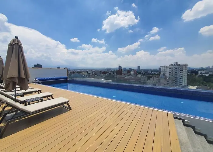 Apartment Mili & Mila Depto Con Alberca Y Gym En El Corazon De Condesa Y Roma Mexico City