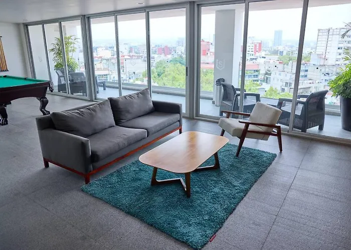 Apartment Mili & Mila Depto Con Alberca Y Gym En El Corazon De Condesa Y Roma Mexico City